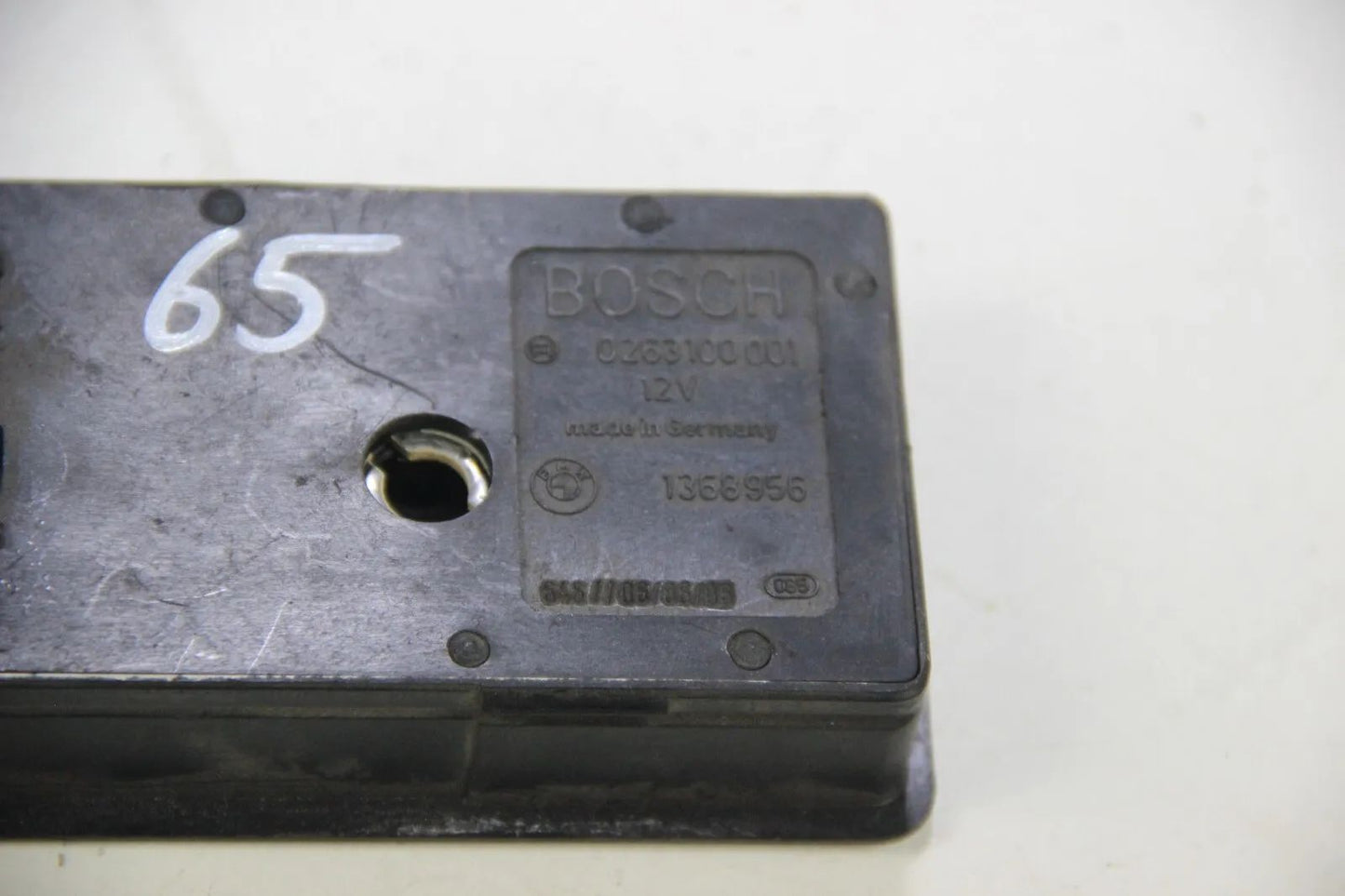 Original BMW E30 3er Check Control Bosch M3 S14 deutsch 1368956 Abfrageeinheit