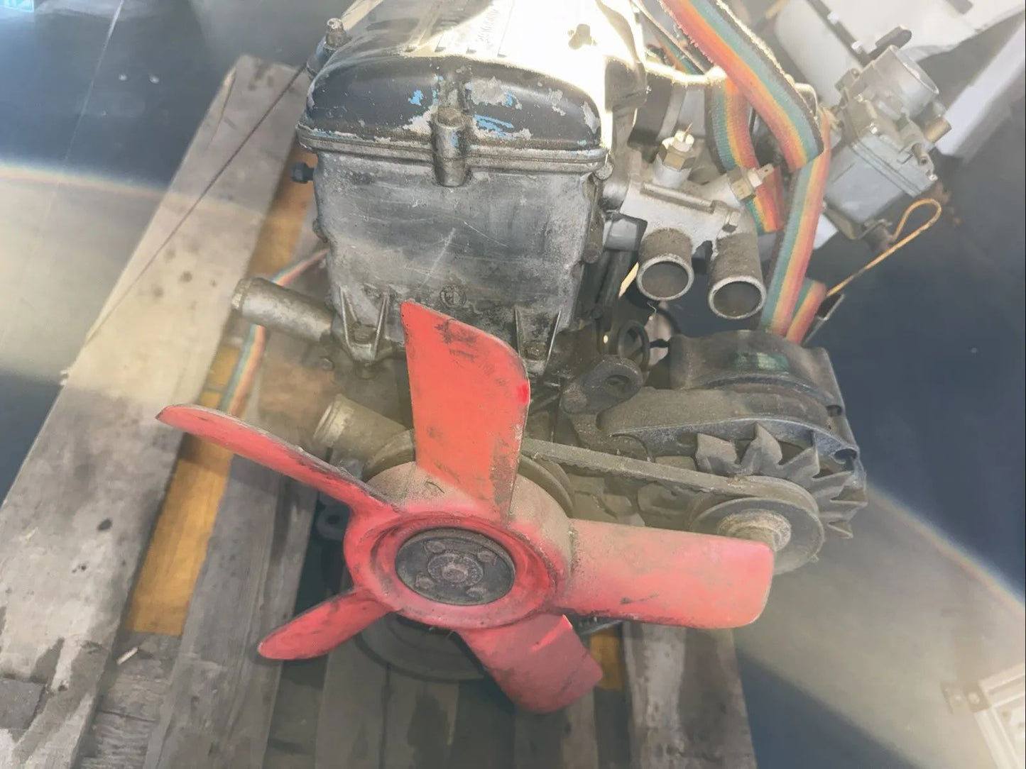 BMW E10 1502 02 M10b16 Motor Engine Getriebe