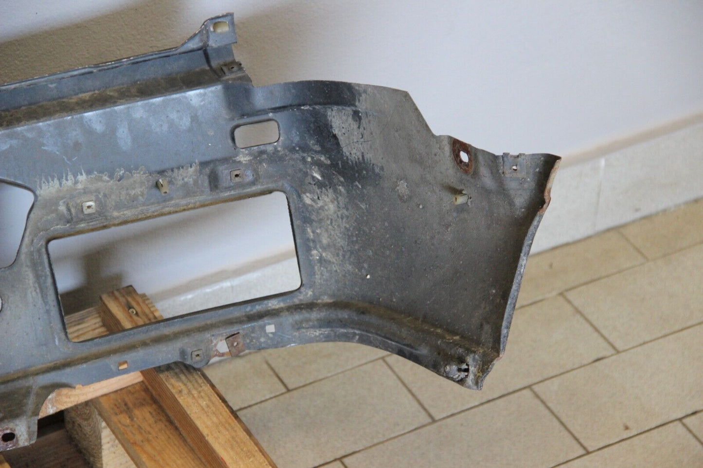 Original BMW E30 84-86 Frontblech Frontschürze VFL Diamantschwarz 3er