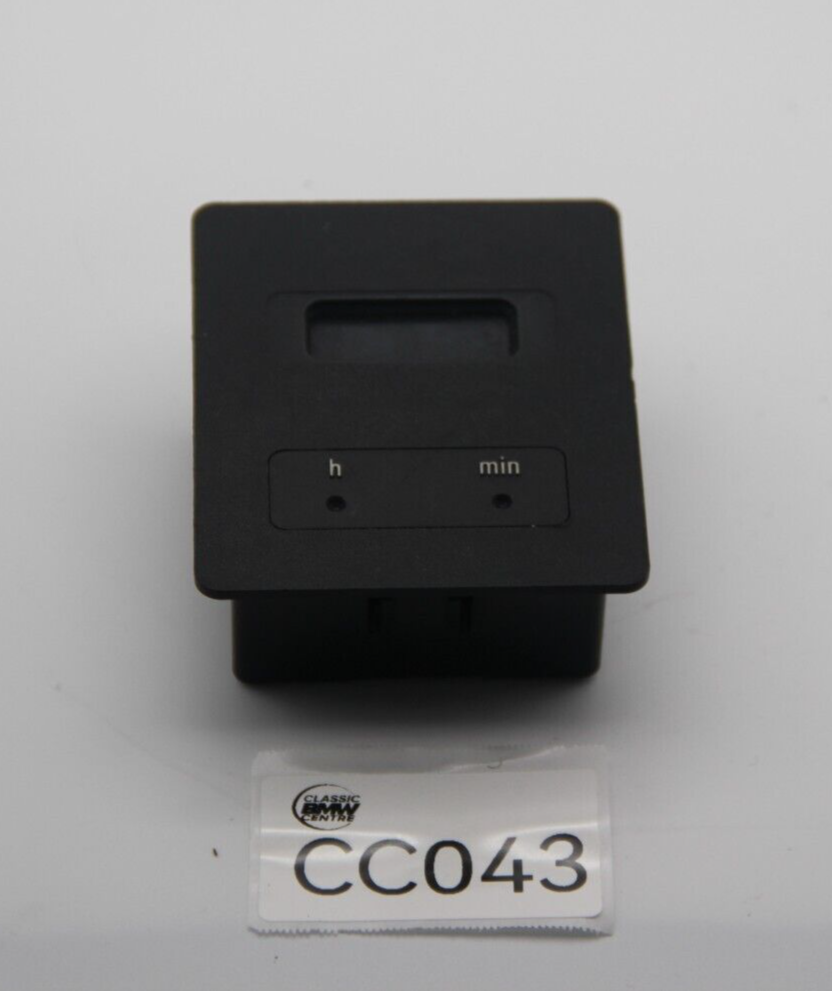 Original BMW E30 Digital Uhr Motometer 325i 323i 320i 318i 316i 3er Clock