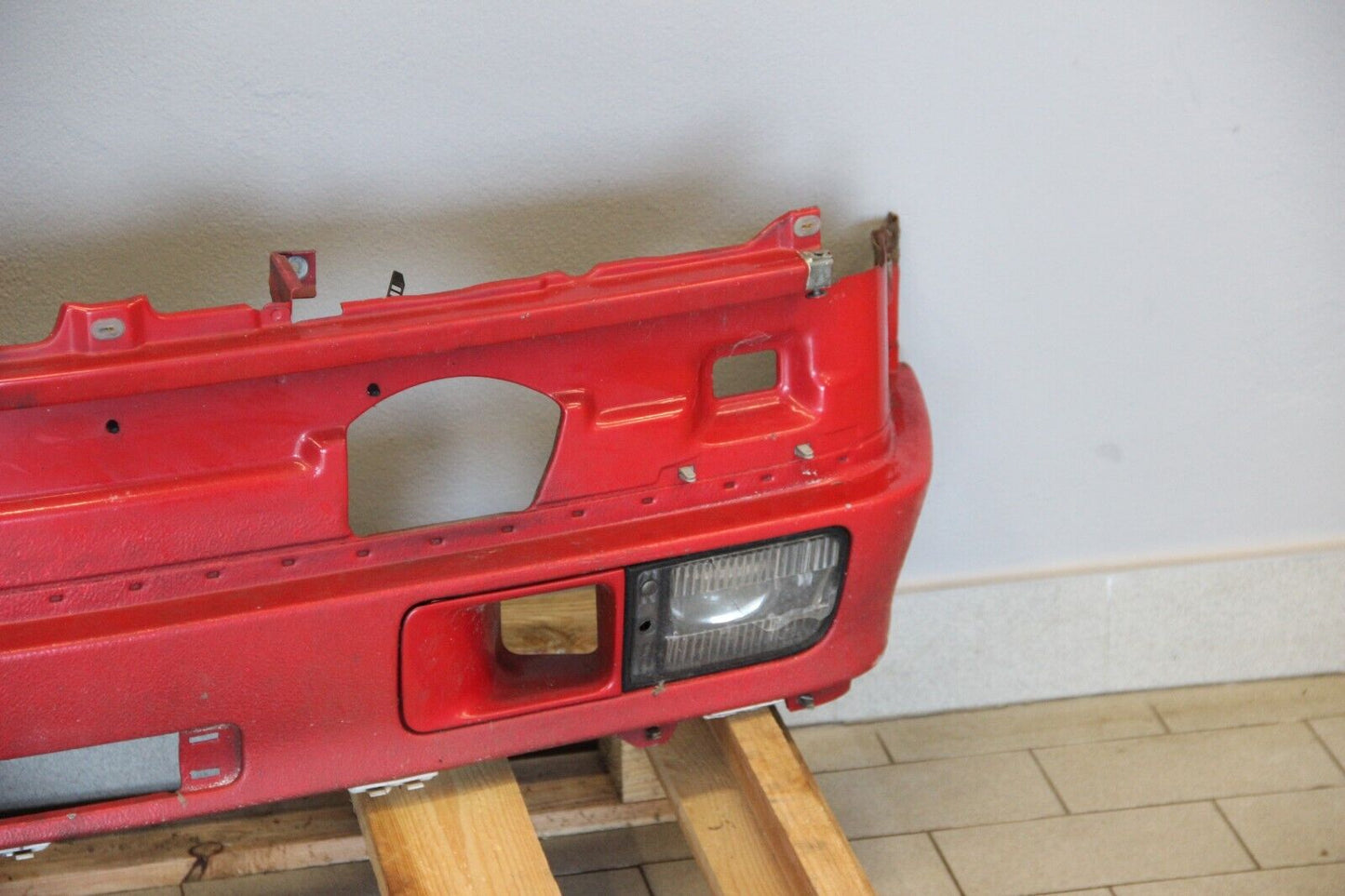 Original BMW E30 87-94 Frontblech Frontschürze NFL Brilliantrot 41331961229 3er