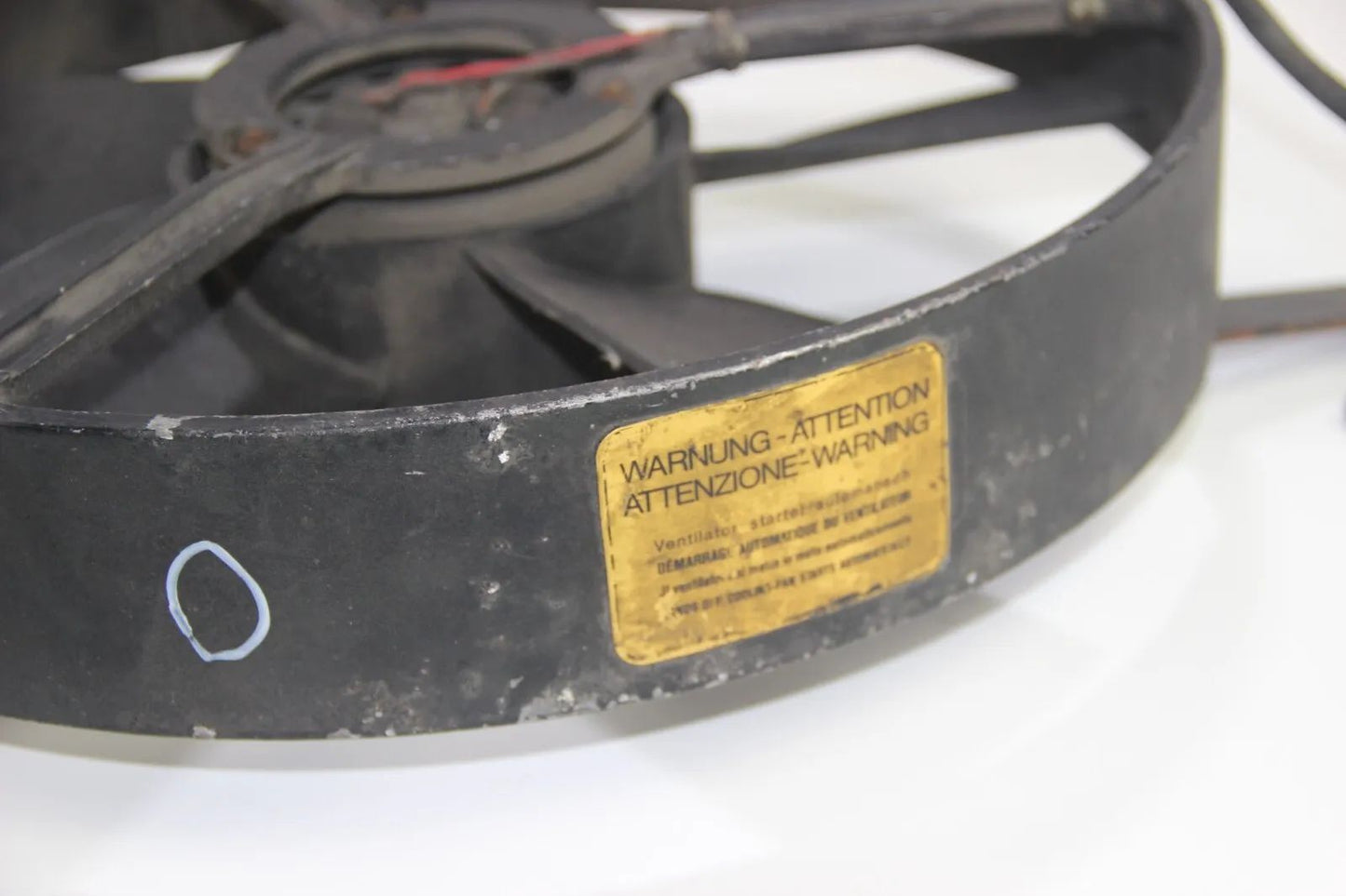 Original BMW E24 Lüfter Fan E-Lüfter Klima AC Cooling Fan 635csi M635csi 630csi