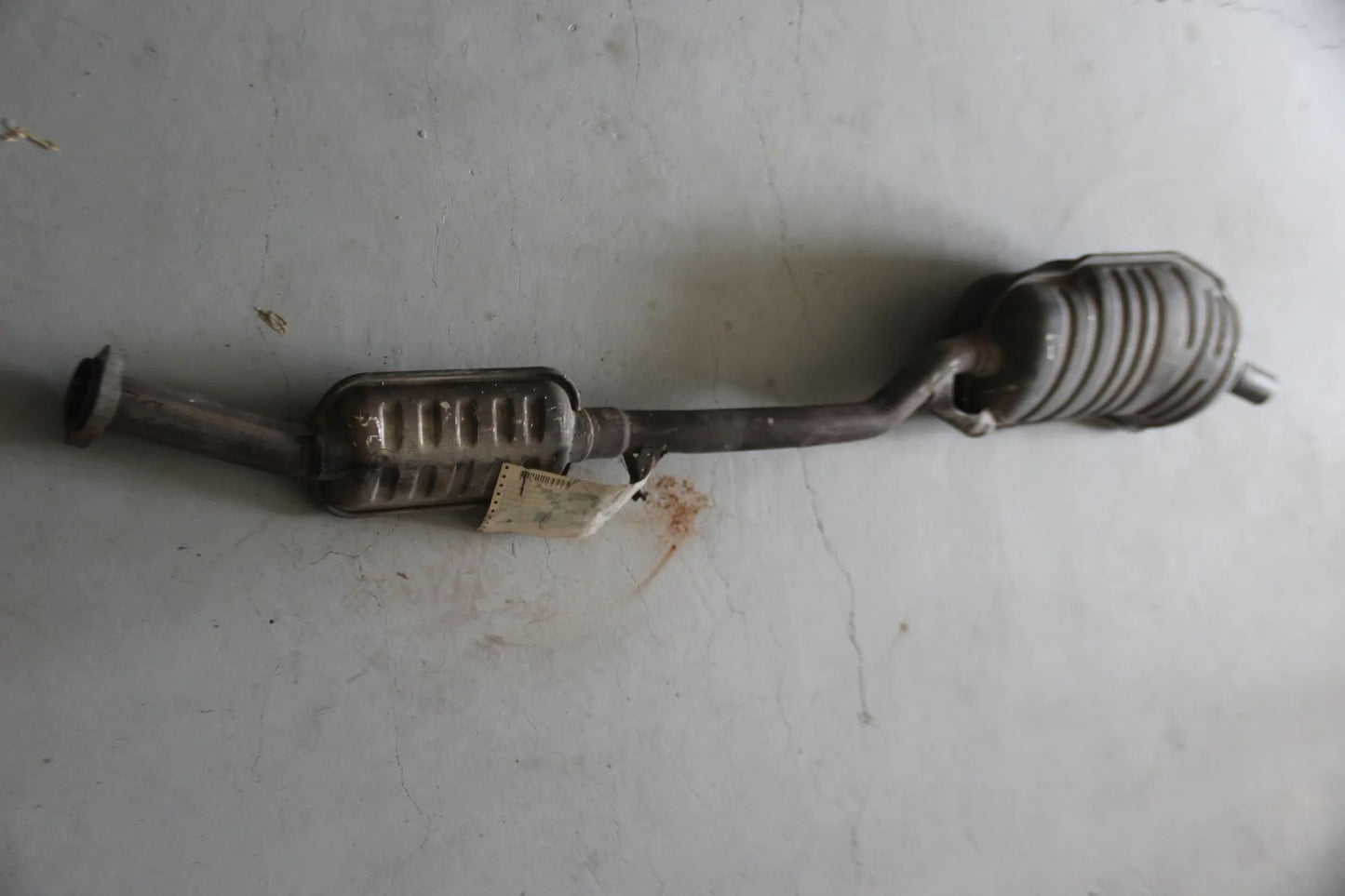 Original BMW E36 318is Endschalldämpfer Vorschalldämpfer 1742265
