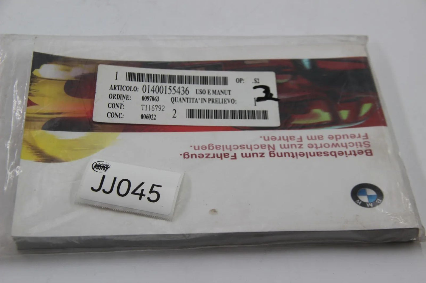 BMW Betriebsanleitung E46/4 3er Limousine, 09/00 -08/01 DE, MJ 2001 1400155436