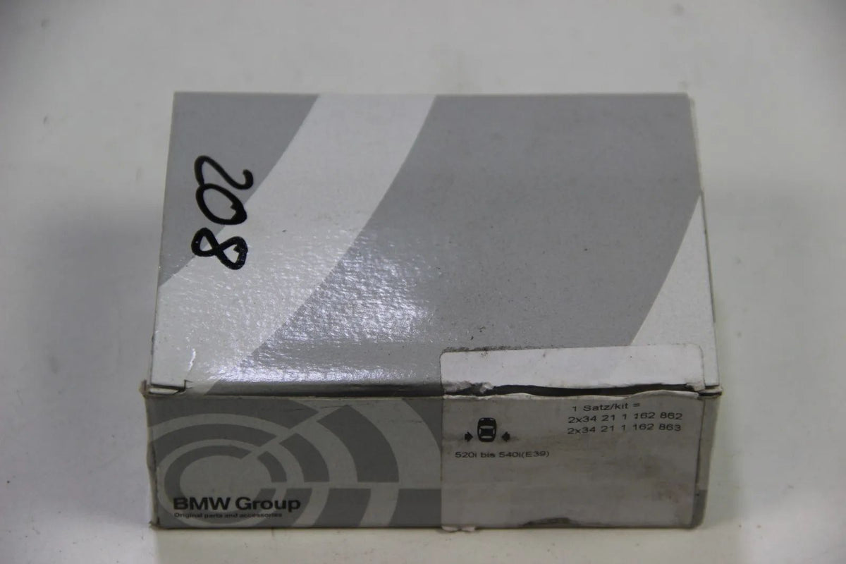 NEU Original BMW E39 Bremsbeläge hinten 520i-540i 34216761281 Bremsbelag