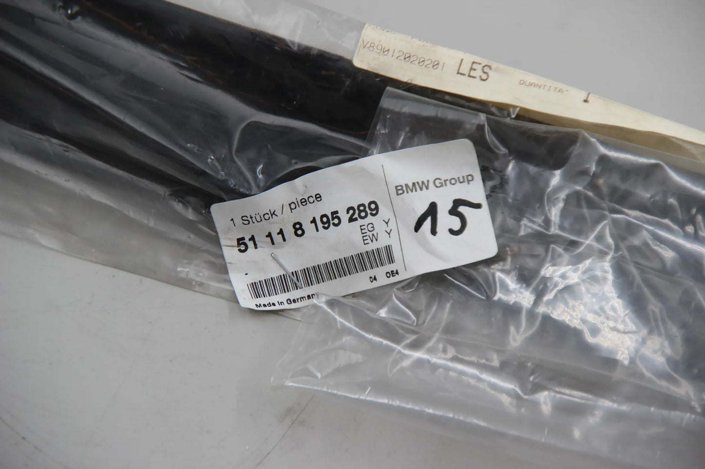 Orig. BMW E46 316i-330i Limousine Stossleiste Stossfänger vorn links 51118195289