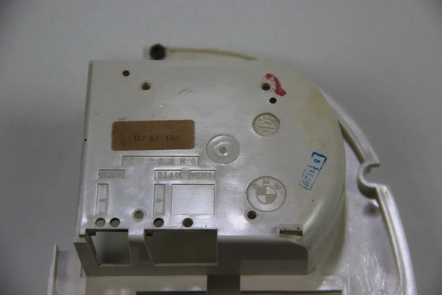 Original BMW E24 635csi Kombiinstrument Halterung Rückplatte Tachometer 1380432