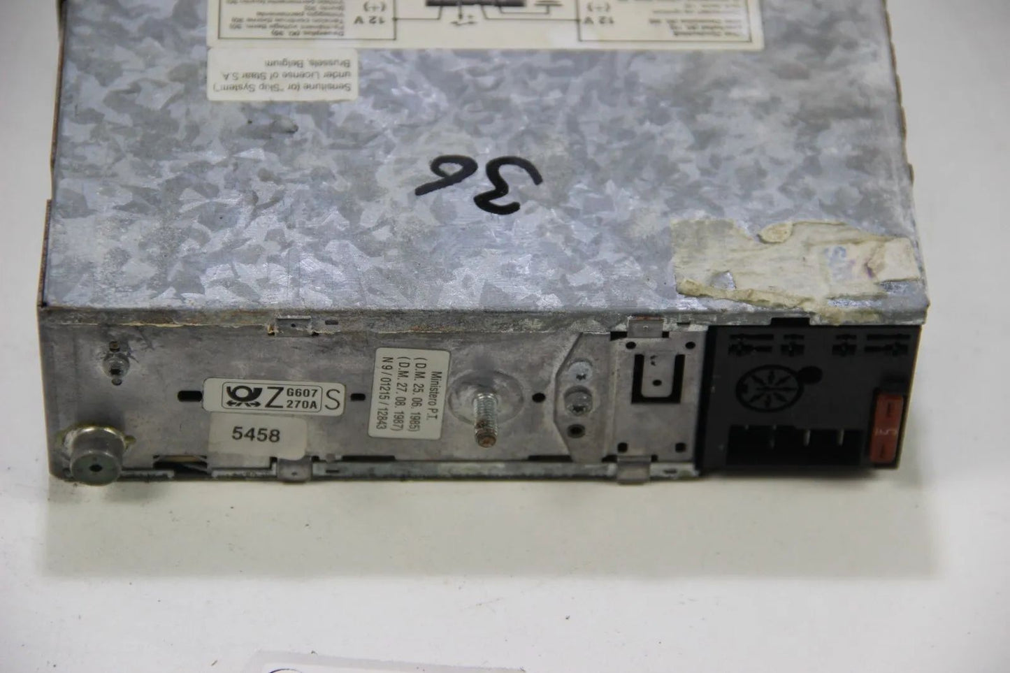 Original Blaupunkt Monteux RCR 30 Radio Autoradio Auto