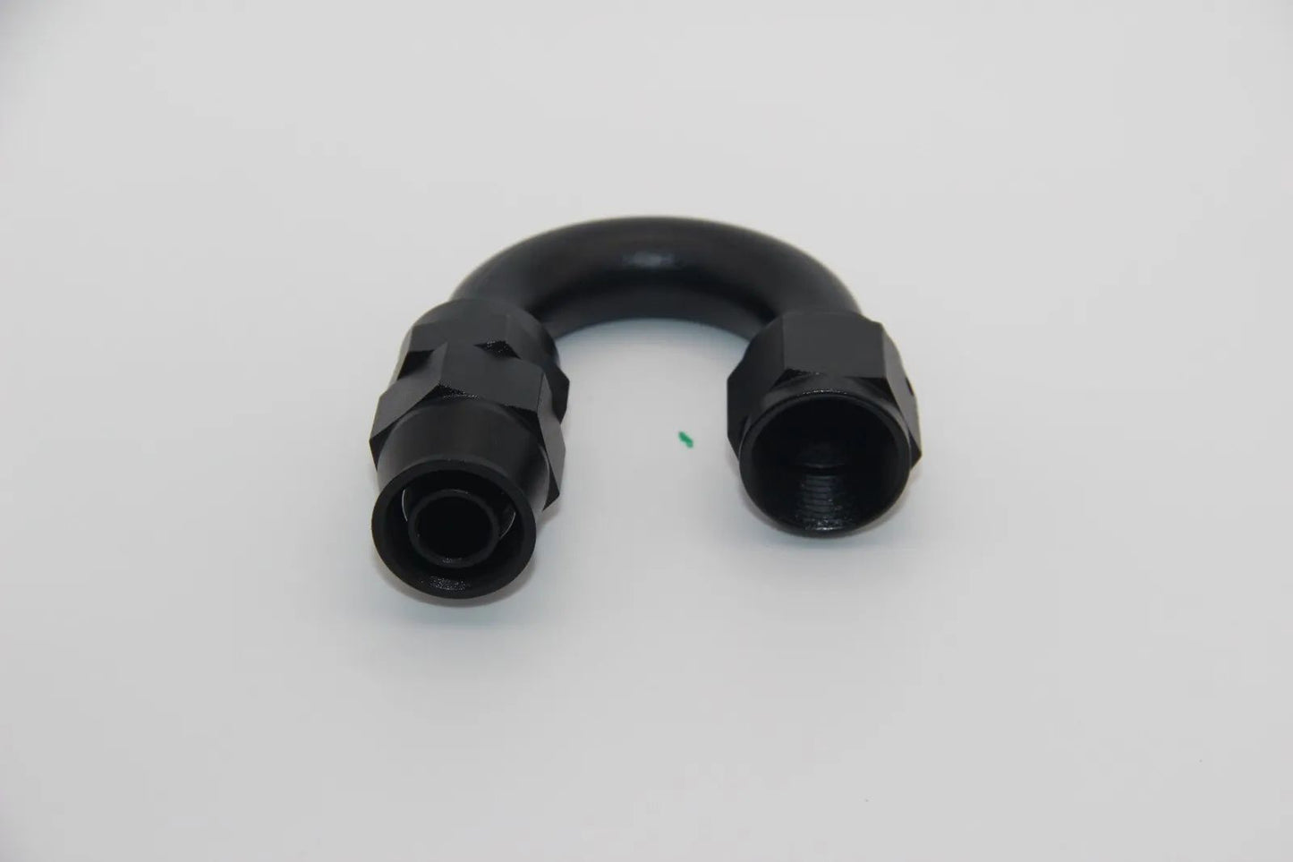 AN10 Alu Fitting 180 Grad NEU Dash10 Winkel schwarz Verbinder AN-10