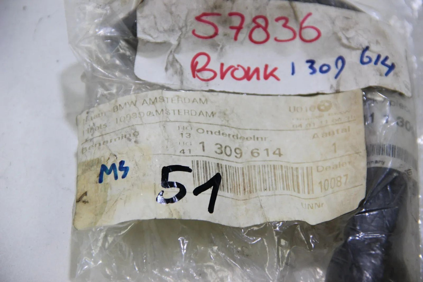 Original BMW E30 M3 320is Schlauch S14 1309614 Hose Pipe Tube 3er