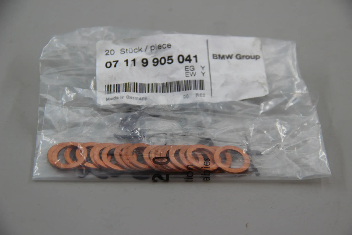 Original BMW E81 E46 E39 E38 E84 E83 20x Dichtring A10X15-CU 07119905041