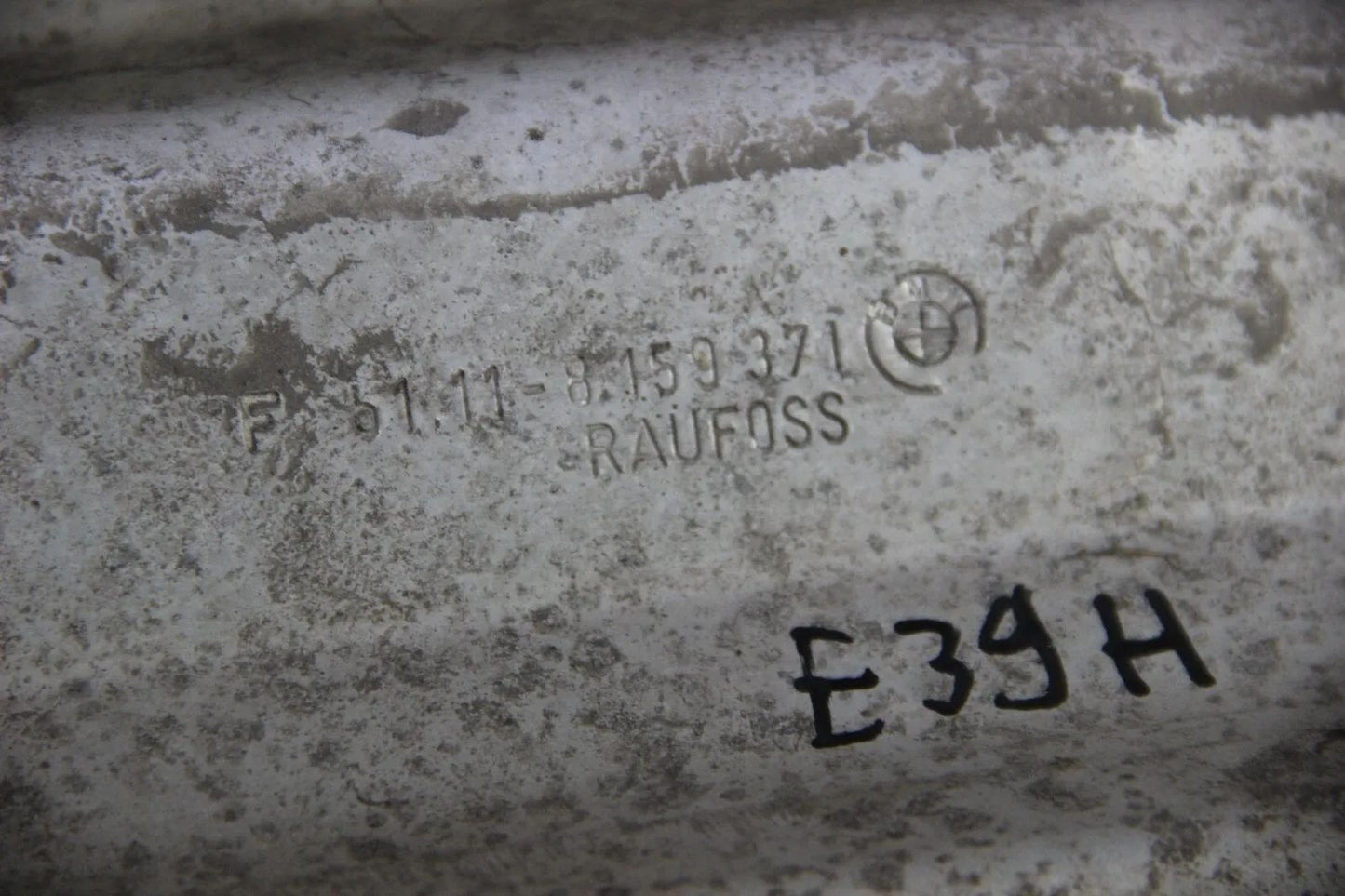 Original BMW Stoßstange E39 Träger Aufprallschutz Crash Support 51118159371