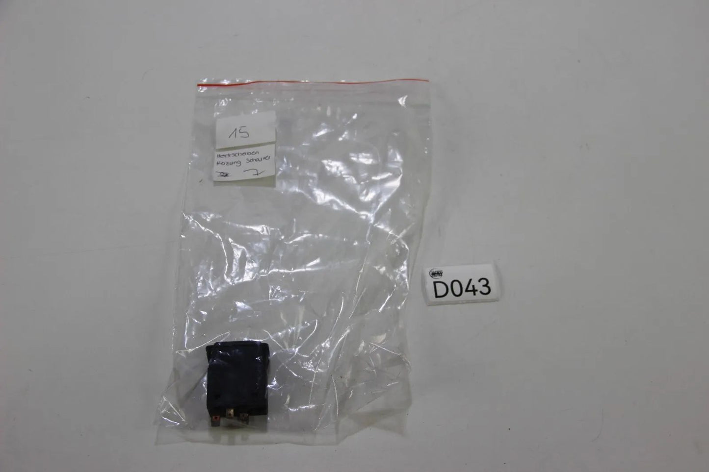 Original BMW E30 E24 E28 E23 Elekrische Heckscheibenheizung Schalter Switch