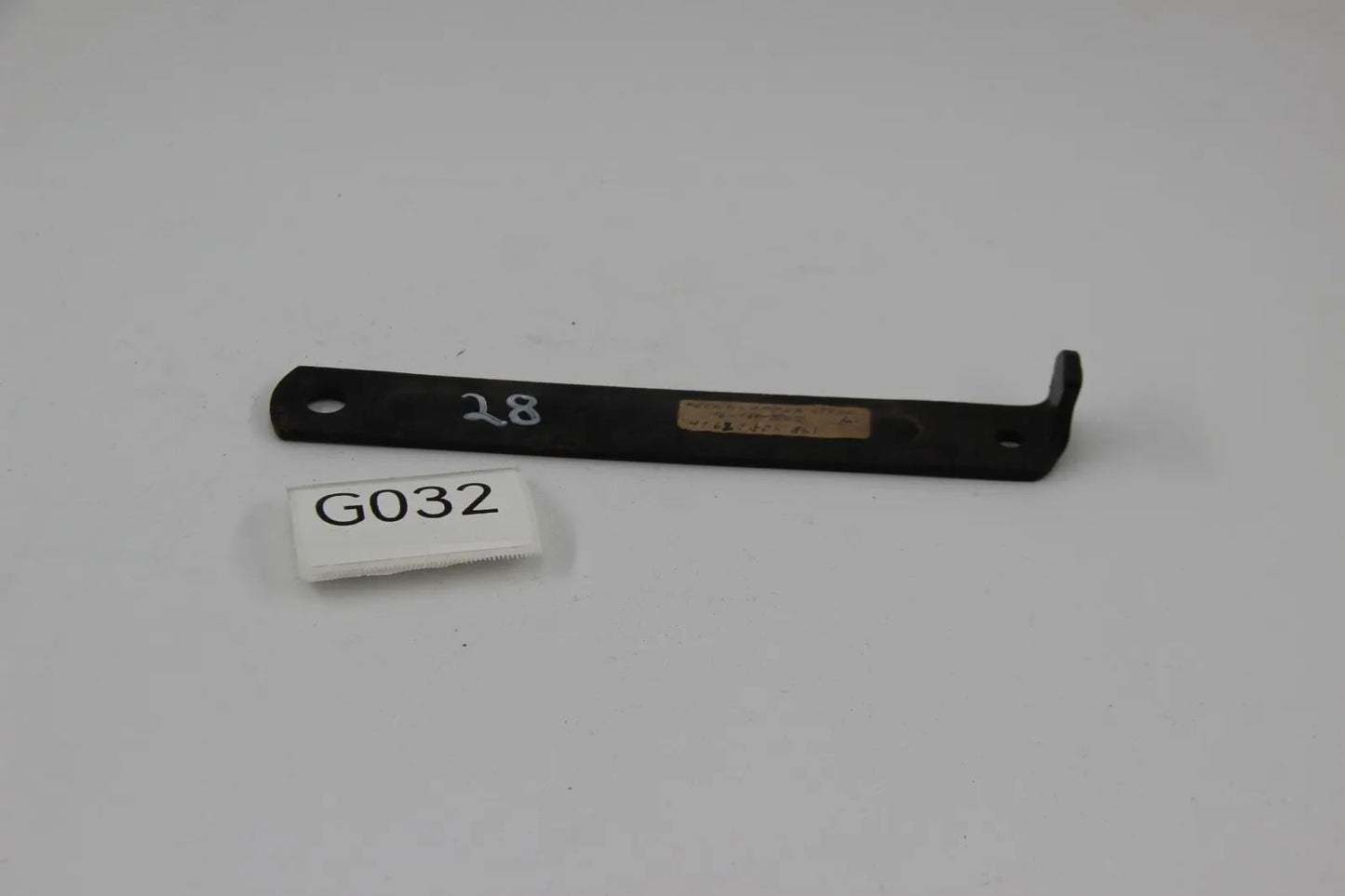 BMW E10 1502-2002tii/turbo M10 Hebel/Heckklappenstütze links NOS 41621805863 Neu