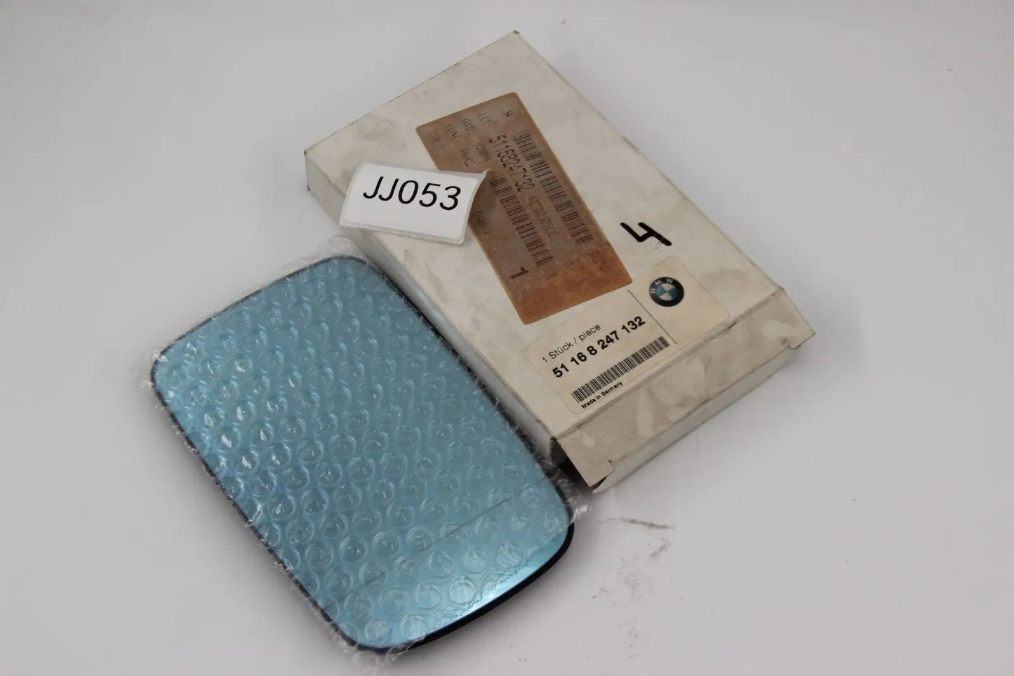 Original BMW E46 E65 E66 Spiegelglas beheizt Weitwinkel rechts 51168247132