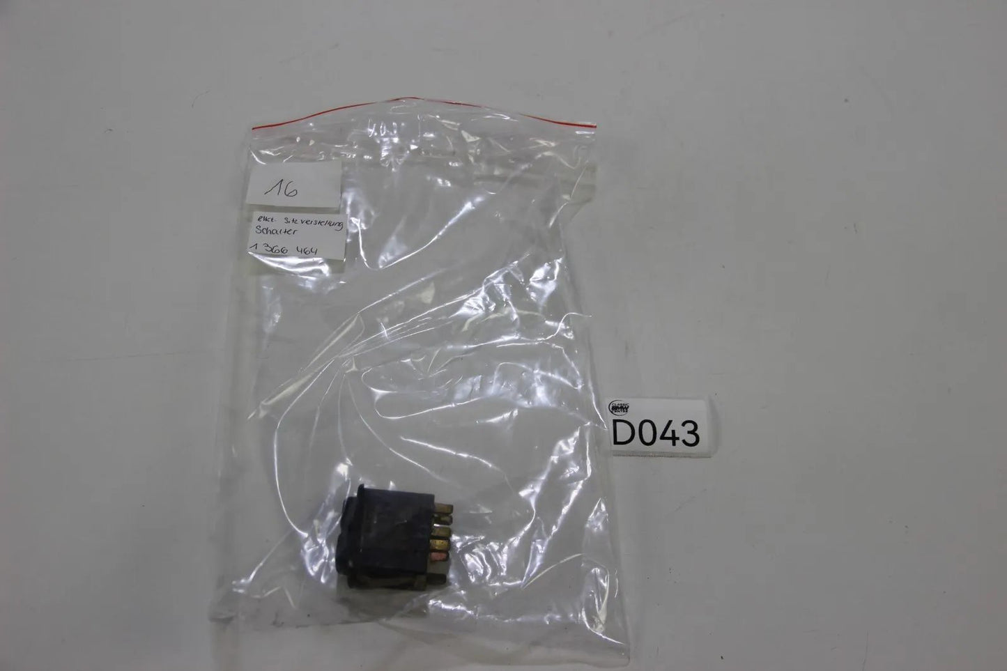 Original BMW E30 E28 E23 Elektrischer Schalter Sitzheizung 61311366464