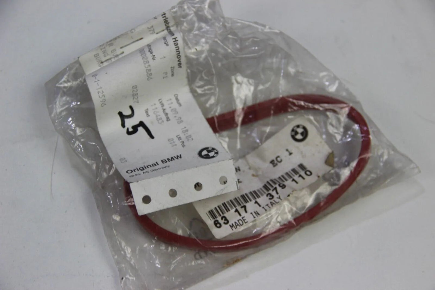 NEU Original BMW E34 E24 E32 Dichtung 63171379110 Gasket Seal 5er 7er 6er