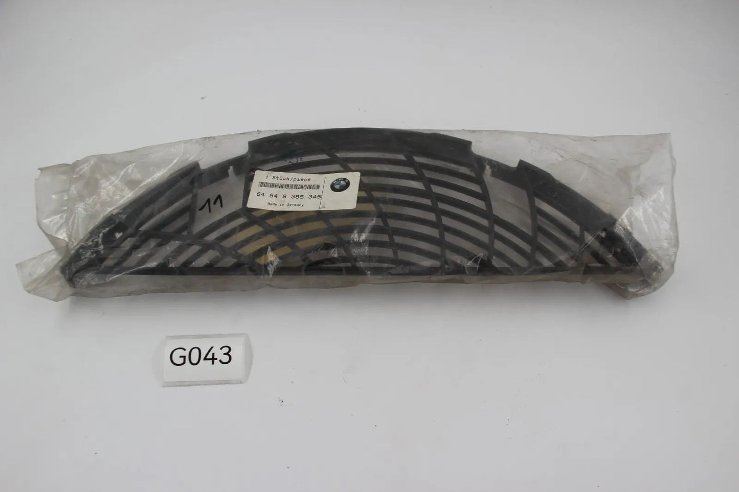 BMW E46 M47 M57 M54 Schutzgitter Zusatzlüfter unten Protector 64548385345 Neu