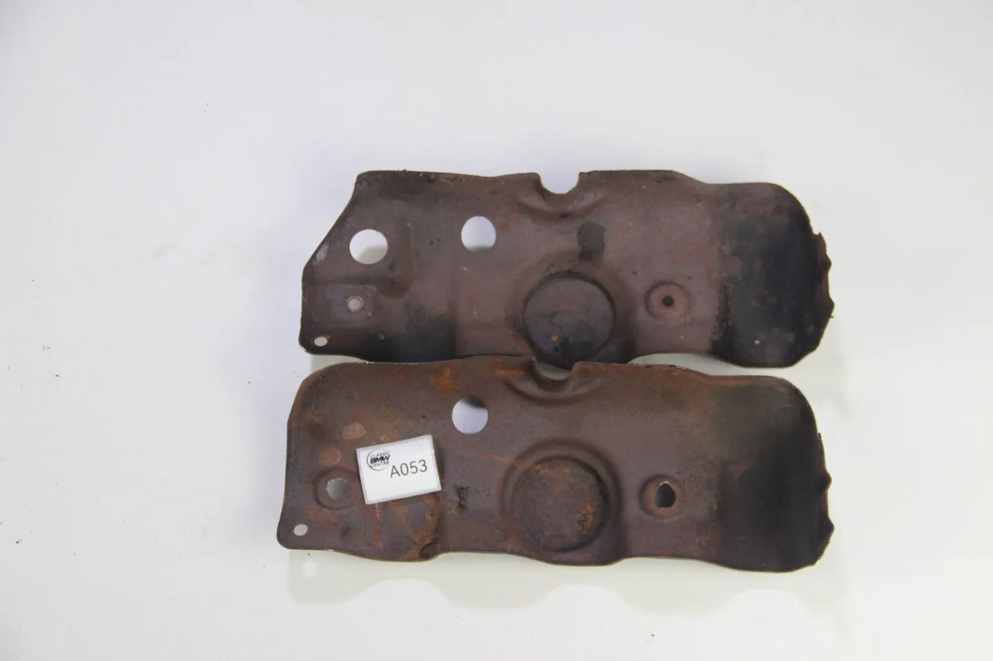 Original BMW E28 E24 Auspuffkrümmer Hitzeschutzblech M30 paar 5er 6er Heatshield