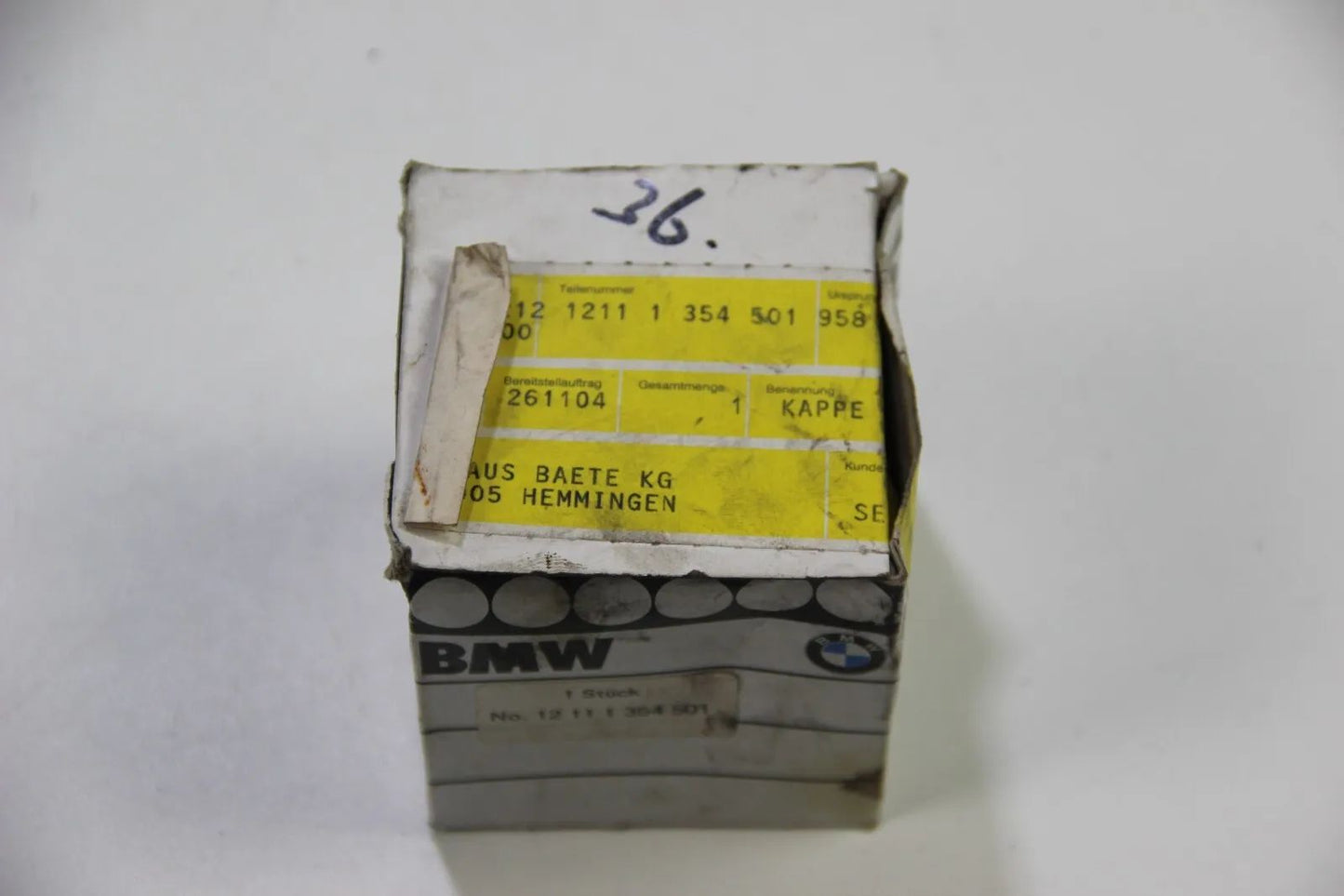 NEU BMW Original E3 M30 E12 525 528 Verteilerkappe 12111354501 Kappe Cap