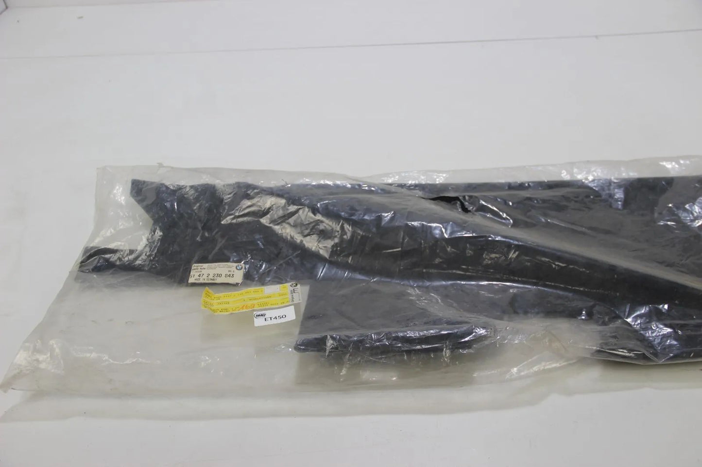 Original BMW E30 M3 S14 Verkleidung Abschlussblech NOS Anthrazit 51472230843