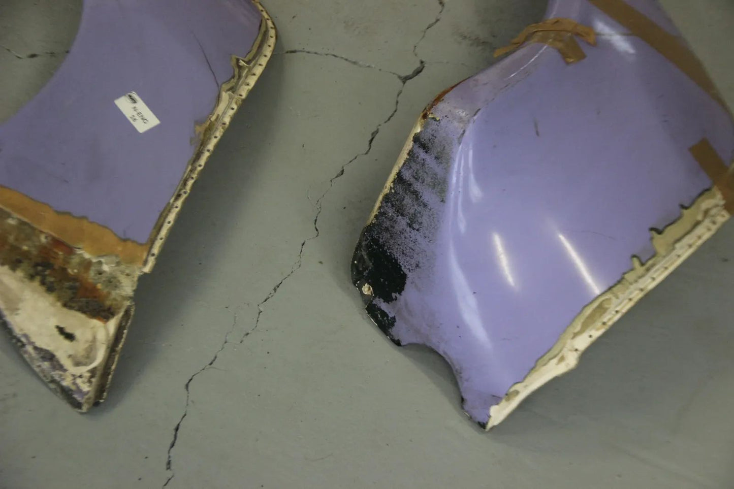 Porsche 944 Turbo GFK Verbreiterungen Hinten Links Rechts