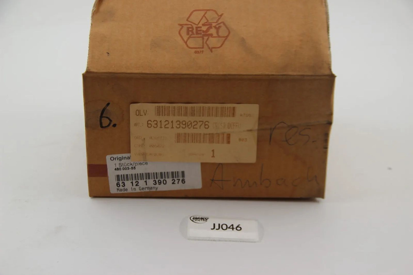 Original BMW E34 518i-540i M5 E32 730i-750i Streuscheibe rechts 63121390276