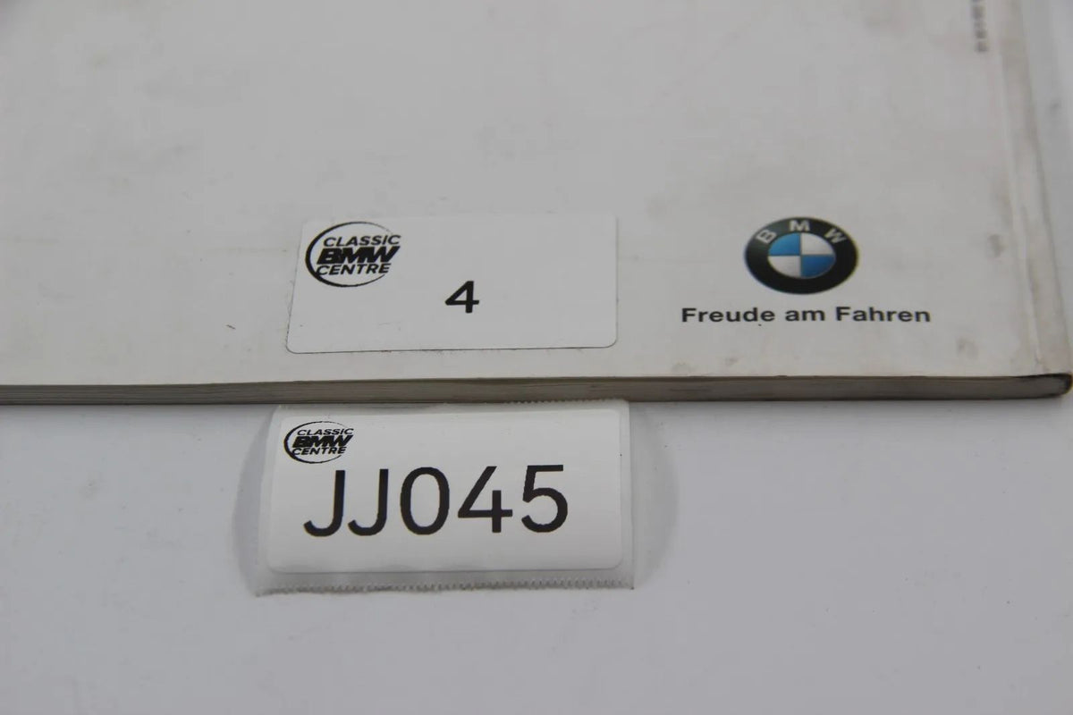 Original BMW E46 Betriebsanleitung Informationen Radionavigation 01400002588 DE