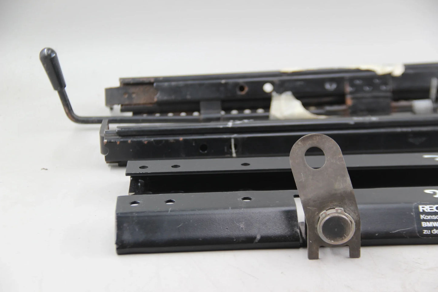 Original BMW E21 3er Sitzschiene Fahrer Recaro Konsole KBA 90024 Halterung