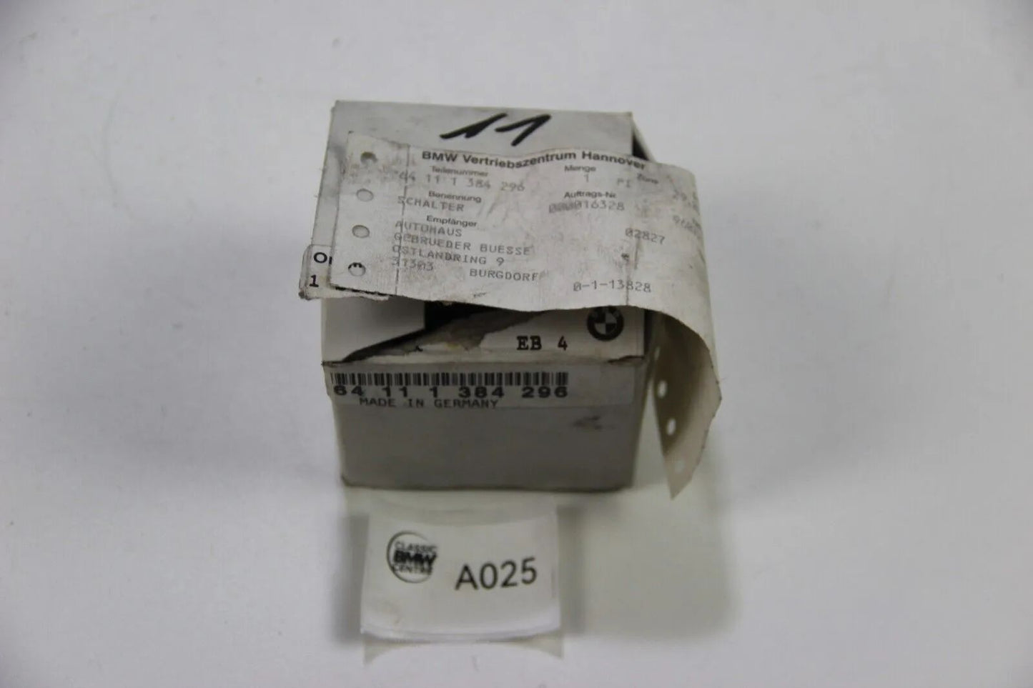 NEU Original BMW E34 5er Schalter Gebläse 64111384296