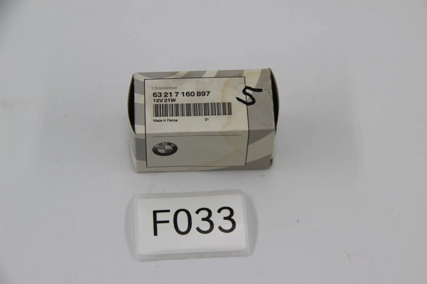 Original BMW E81 E82 E87 F45 F46 E46 Glühlampe silber 12V 21W 63217160897