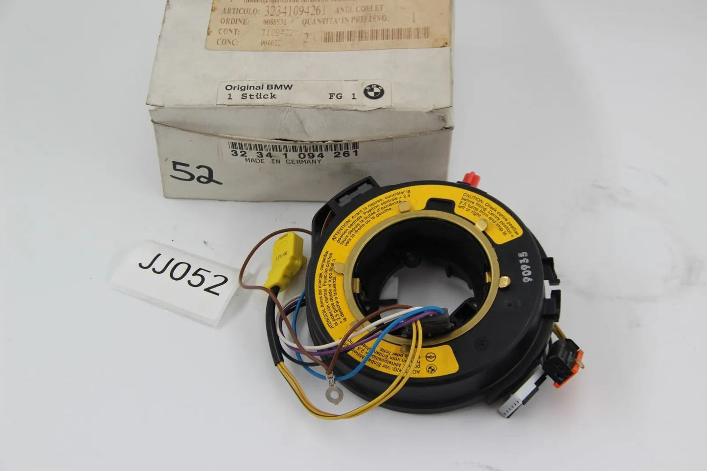 Original BMW E39 M5 S62 E38 L7 Schleifring 7-POLIG M Sportlenkrad 32341094261
