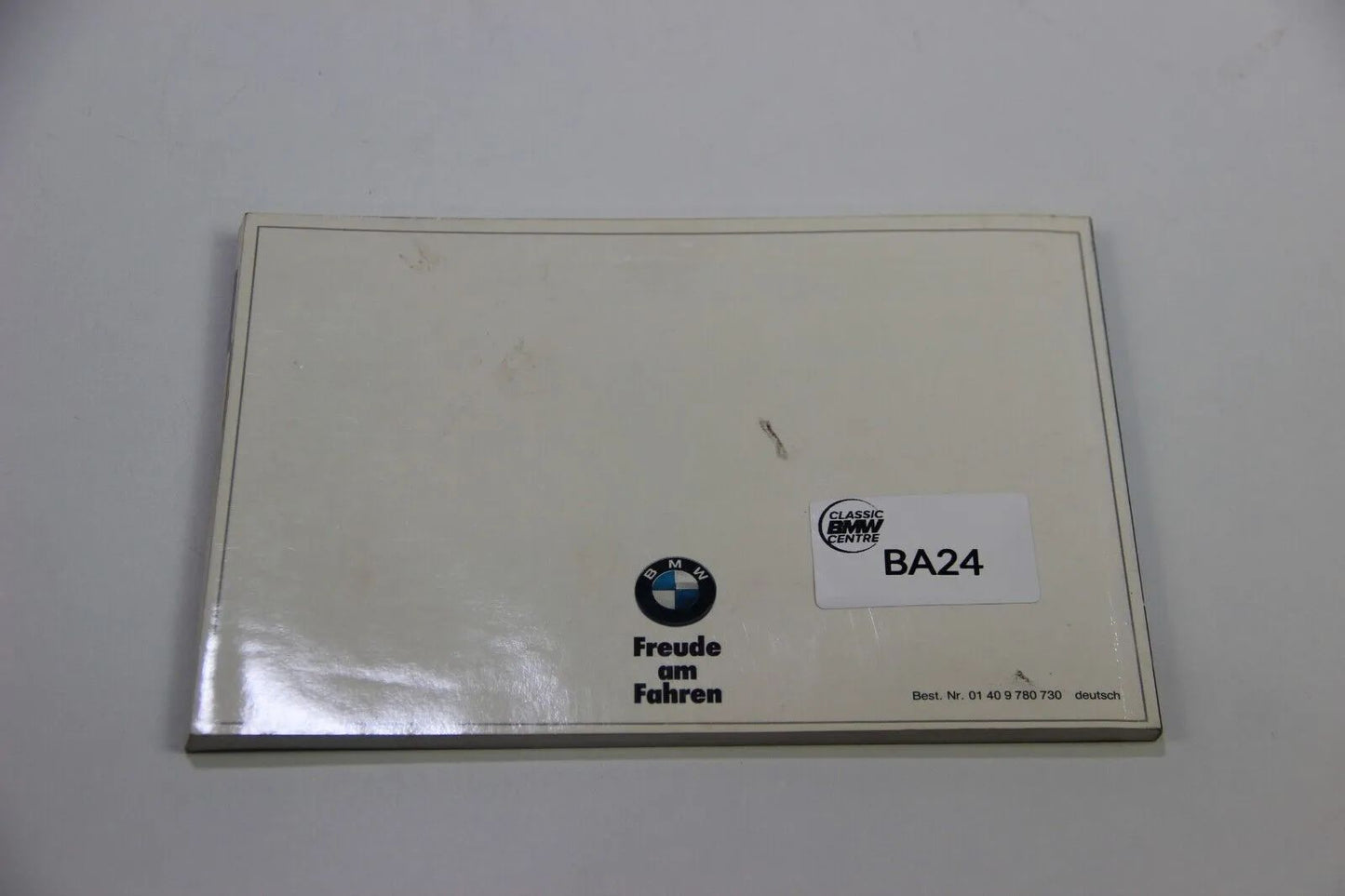 Original BMW E34 520i - 535i Betriebsanleitung 01409780730 Bedienungsanleitung 5