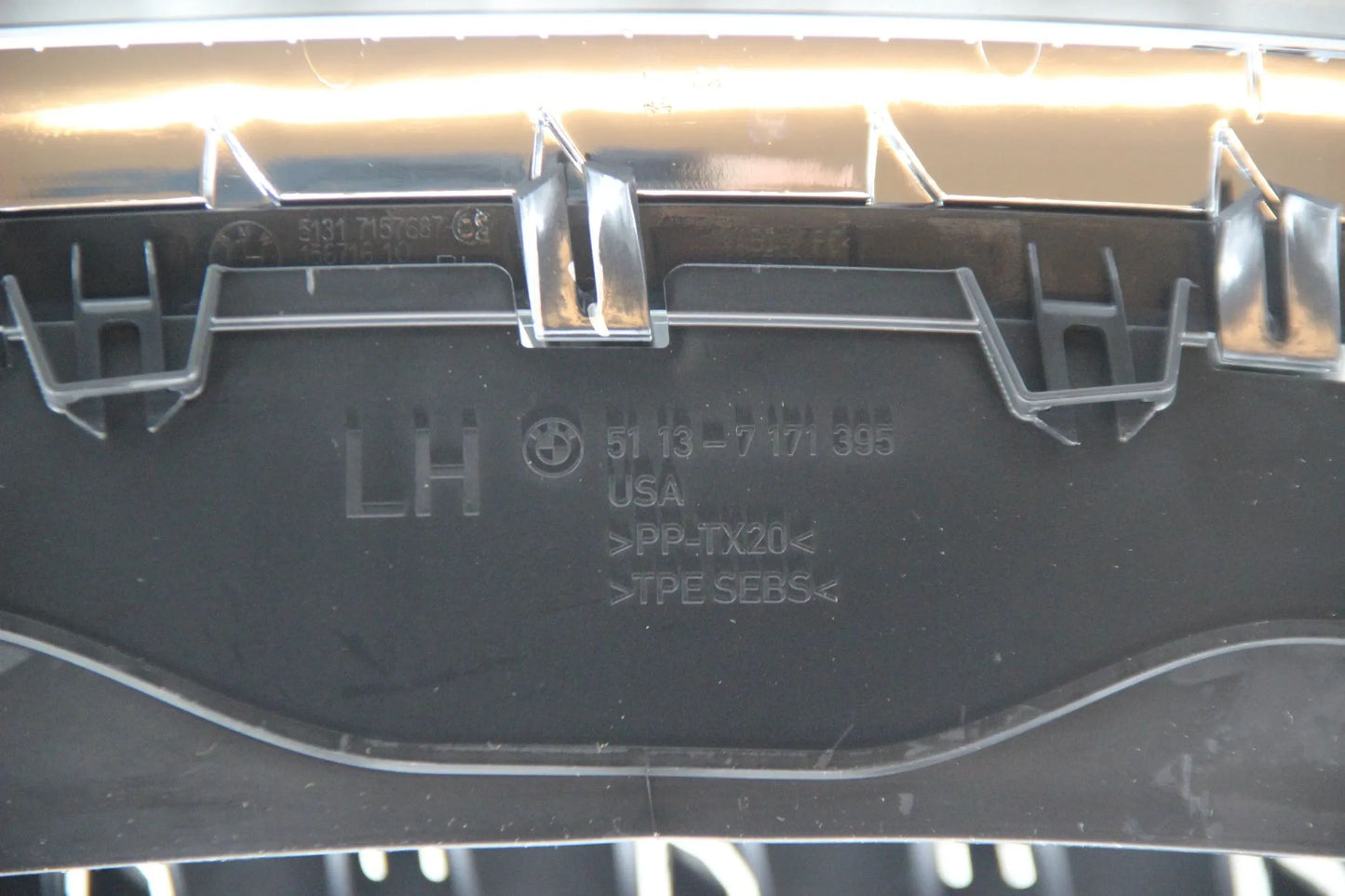 Original BMW X5 E70 X6 E71 Ziergitter Front links Niere Grill 51137157687