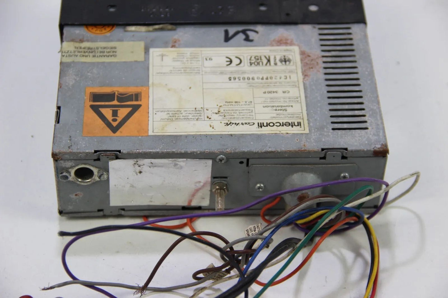 Original BMW E23 E24 Einbaurahmen Radio 1375738 Radio Autoradio