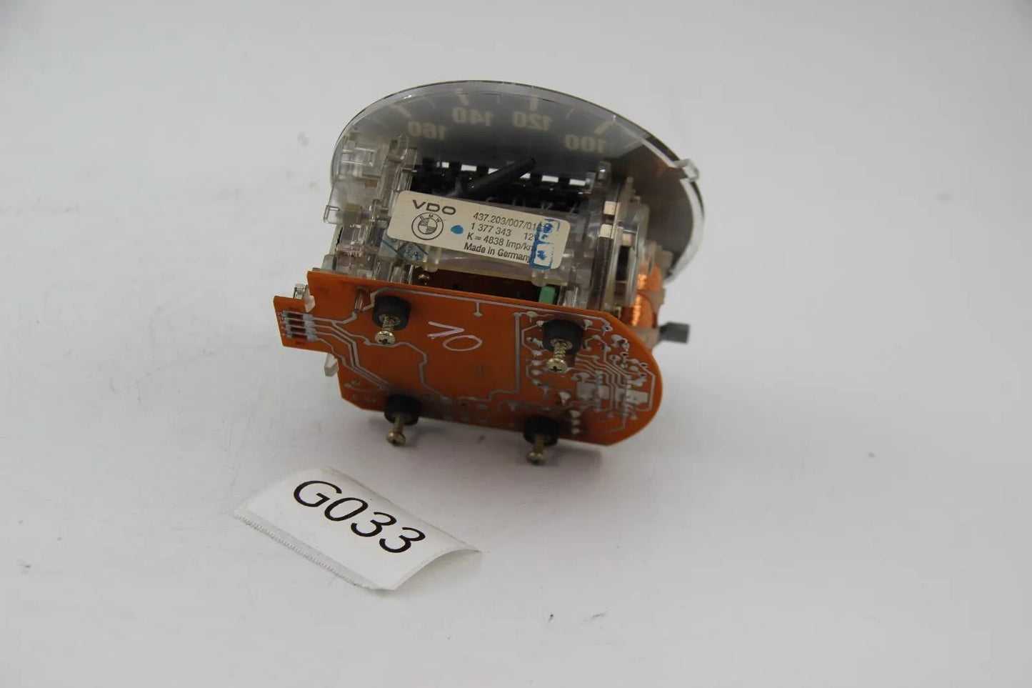 BMW E30 320i 323i 325i Tachometer Km/h Speedometer Instrument VDO 1377343