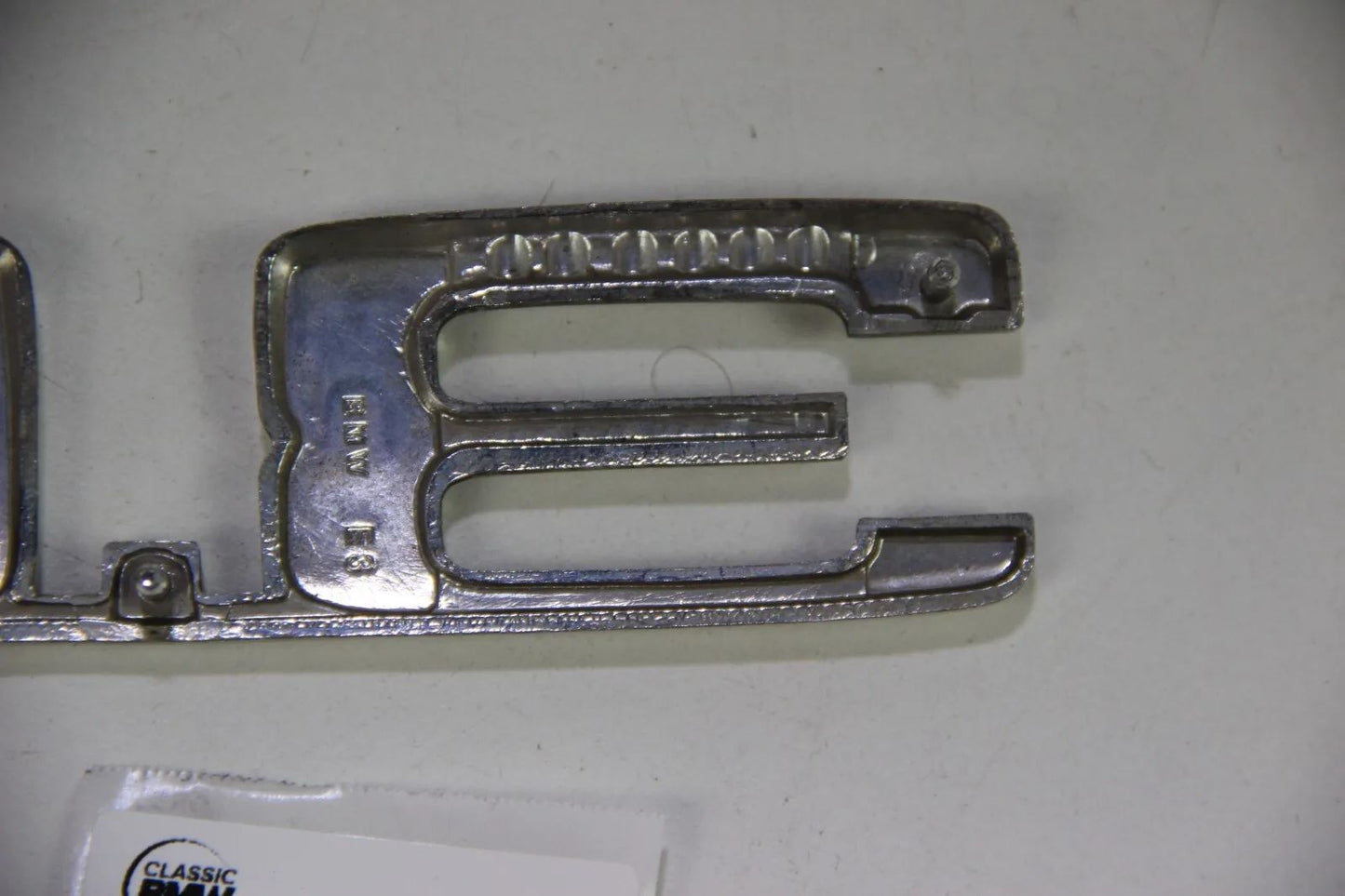 Original BMW E3 3.0 Emblem Modellbezeichnung 3 Liter Bavaria 5er Badge
