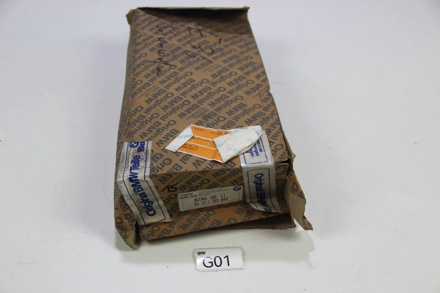 NEU Original BMW E36 316i-328i M3 Streuscheibe links NOS 63121393849 Scheinwerfe