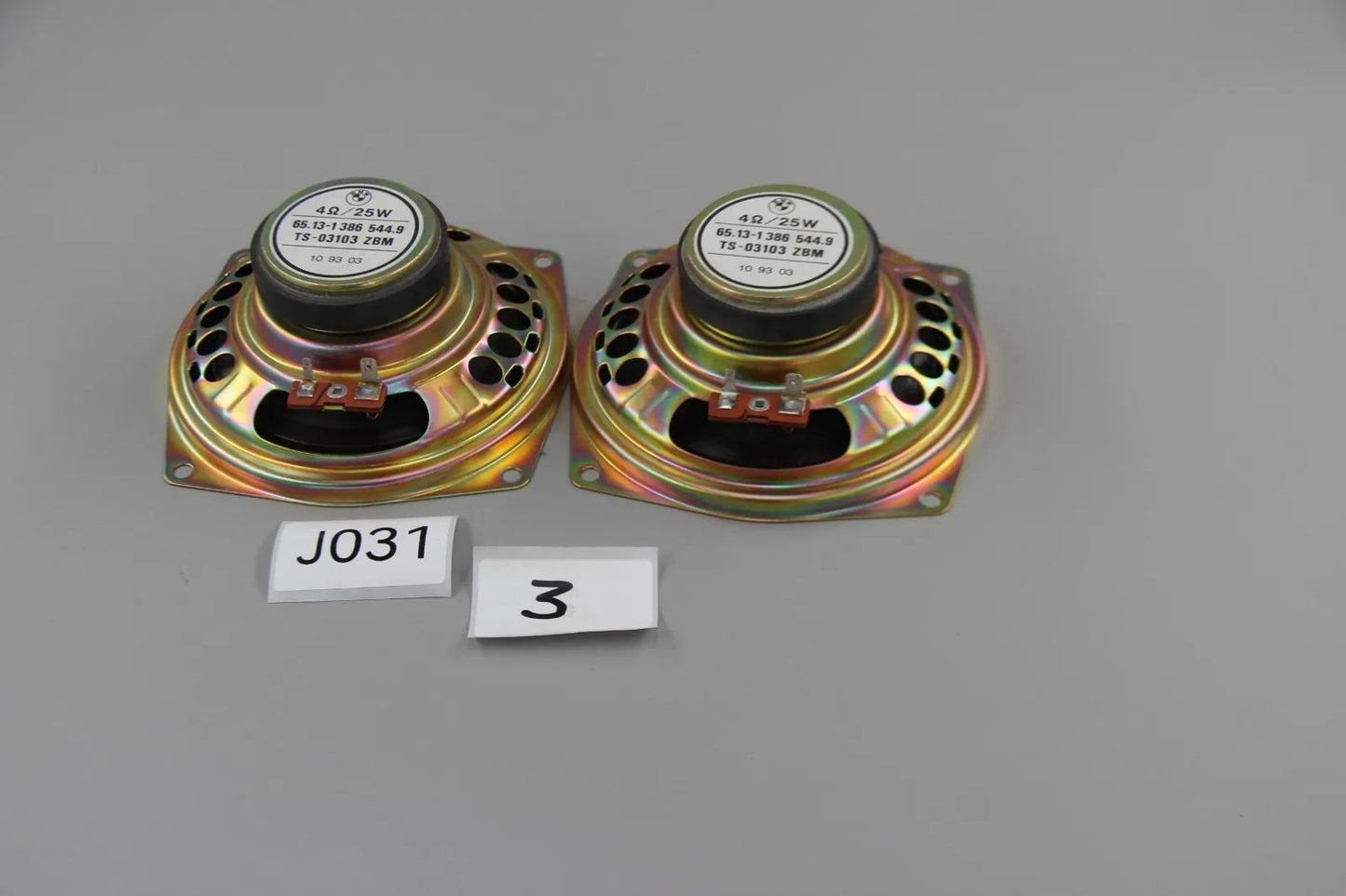 Original BMW E30 3er Lautsprecher Box paar Soundsystem Speaker