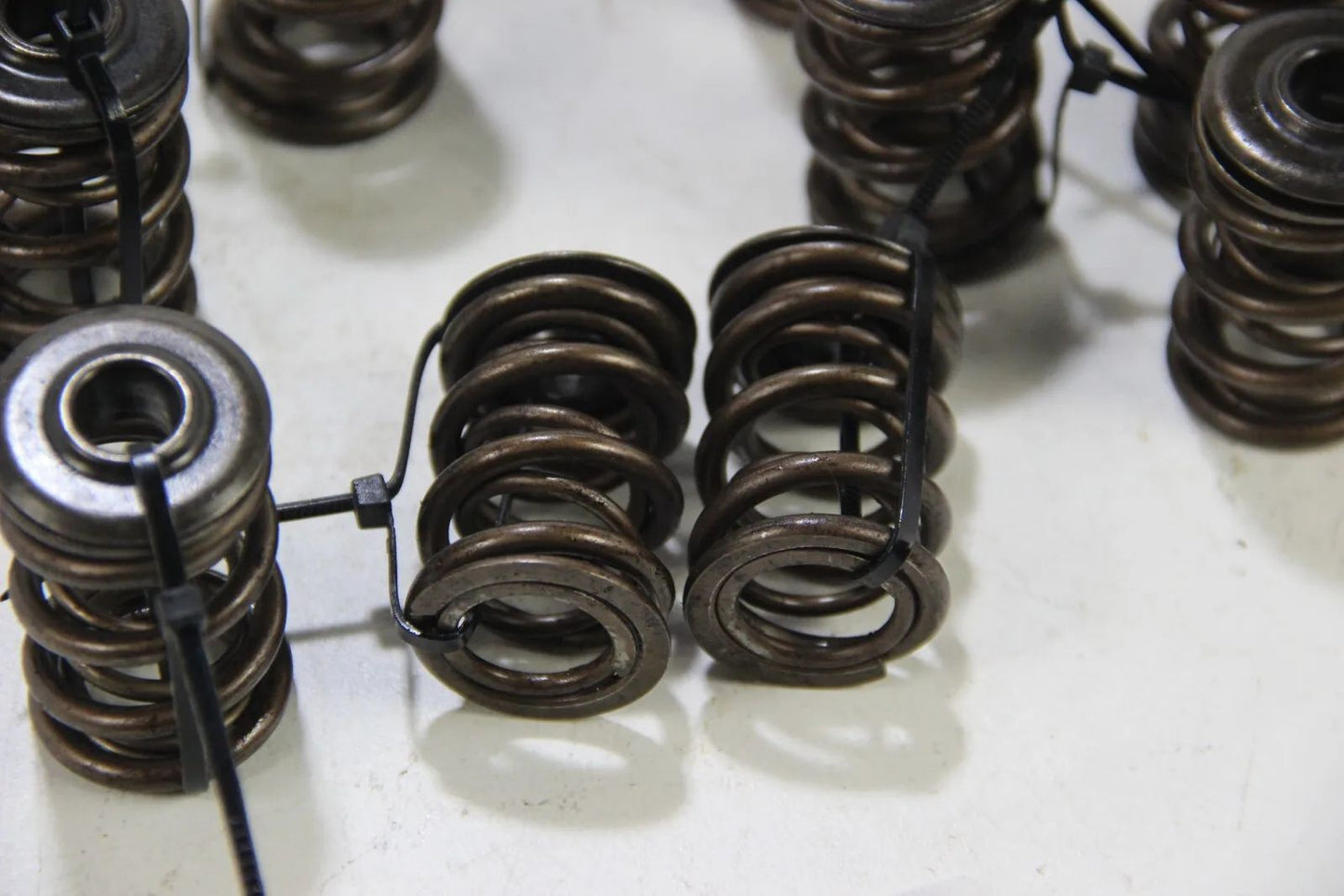 Original BMW E30 320is S14 S14b20 2.0 16x Ventilfeder mit Federtellern oben