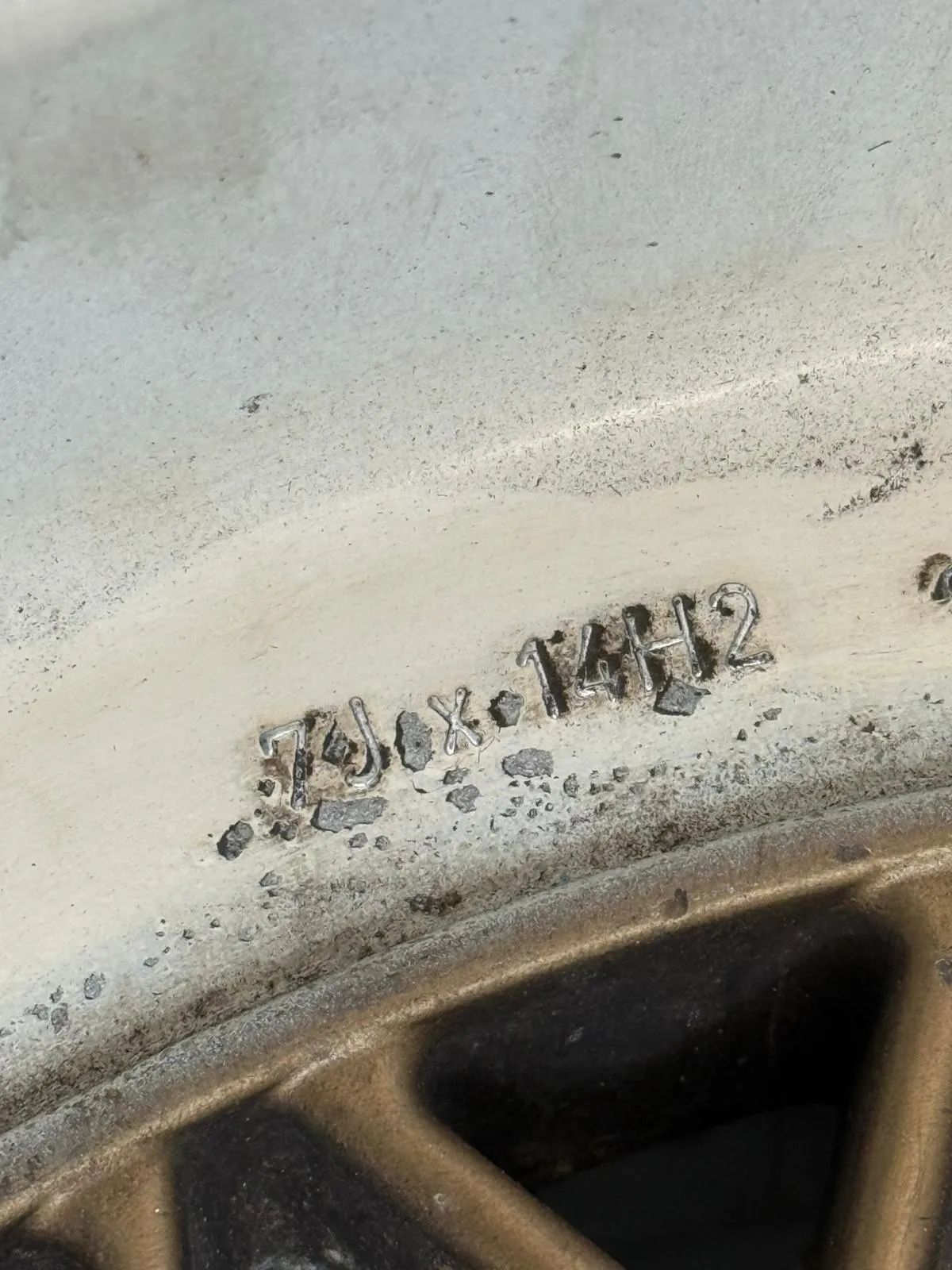 1x BBS Mahle Alufelge BMW E9 E12 CSL M535i E3 7Jx14 ET11 2900868 KBA 40160