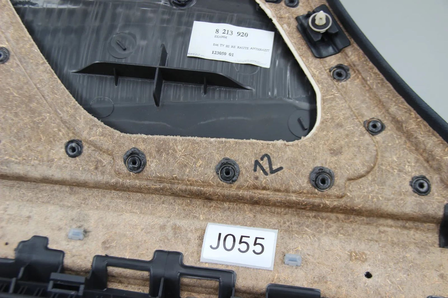 Original BMW E46 Türverkleidung Verkleidung hinten rechts Anthrazit 51428213920