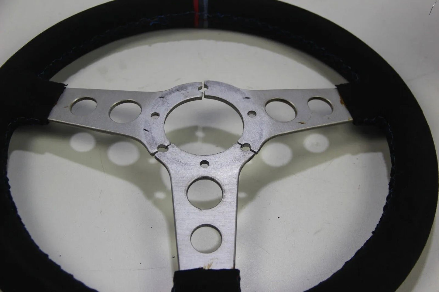 BMW E9 E3 E12 E24 E21 italvolanti Indianapolis ATI 1 frisch bezogen Alcantara