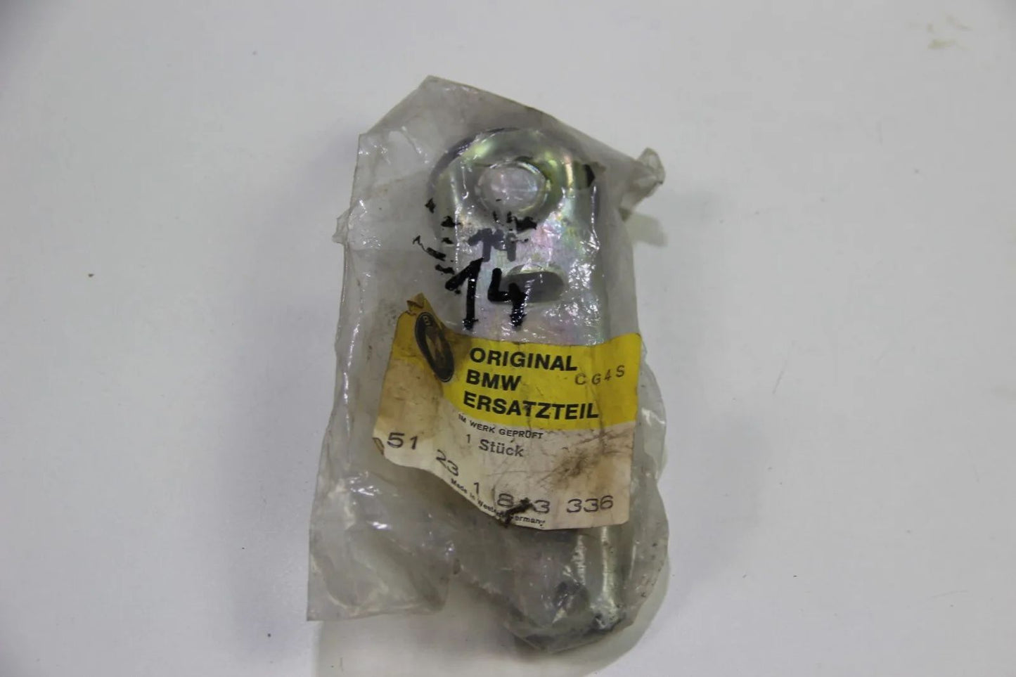 NEU Original BMW E12 Führungsrolle Motorhaube 51231813336 OEM Haken