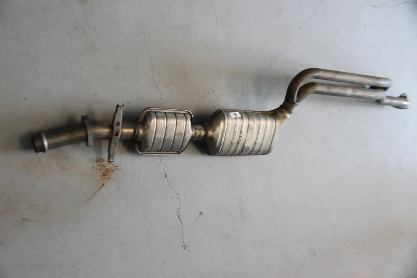 Original BMW 3er E36 320i M52 Abgasrohr Katalysator 1740060