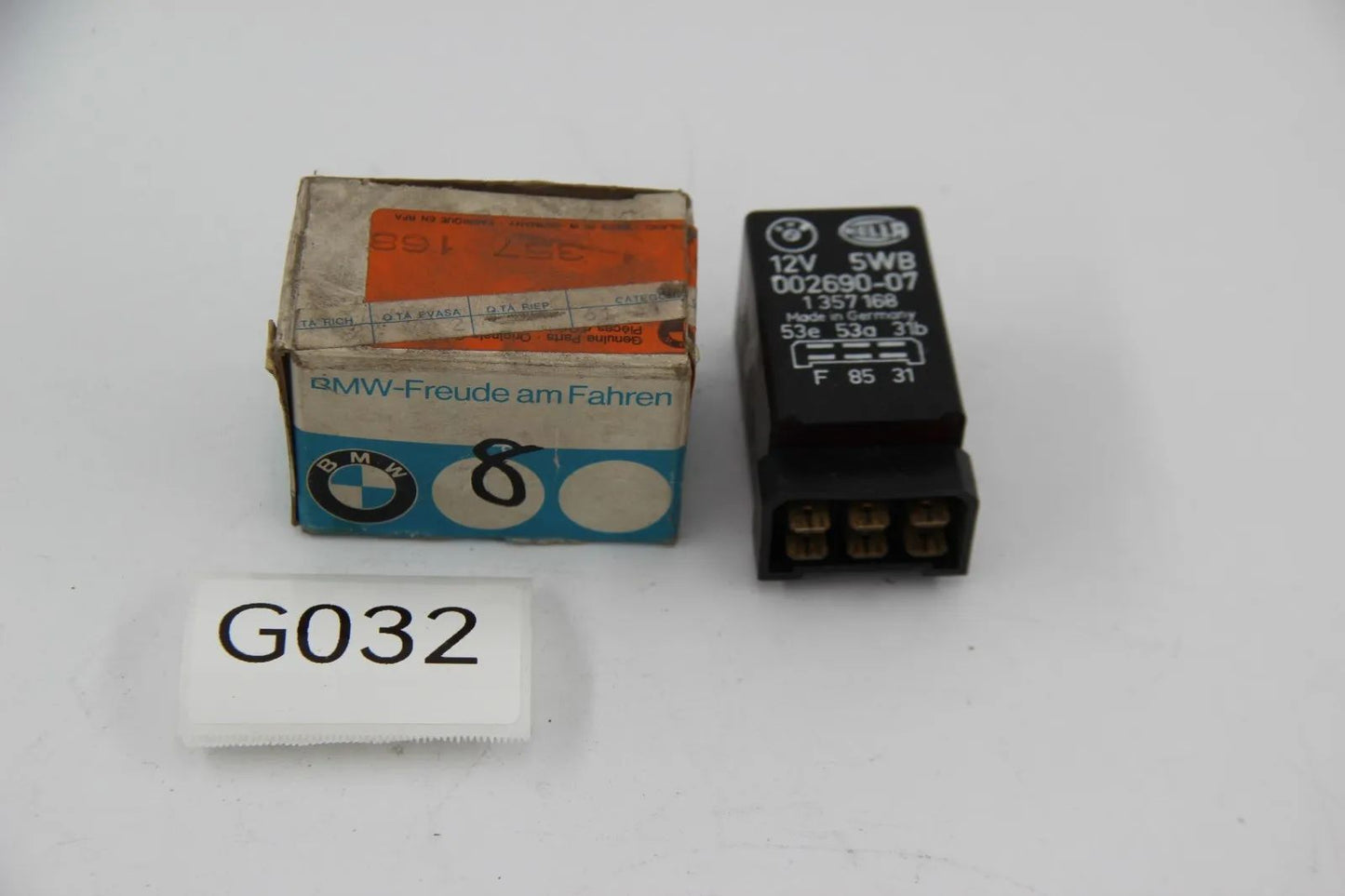 BMW E10 E9 2,5 CS - 3,0 CSL Reinigungs-Geber Wisch-Wasch 61311357168 Neu