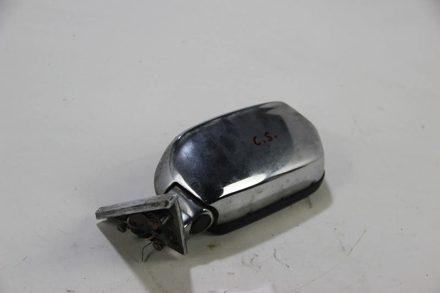 Original BMW E24 635csi Spiegel Links Seitenspiegel Chrom Chromfuß früh