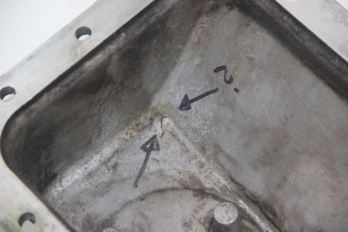 Original BMW E30 316i 318i M40 Ölwanne Oilsump Ölsumpf kleiner riss 3er