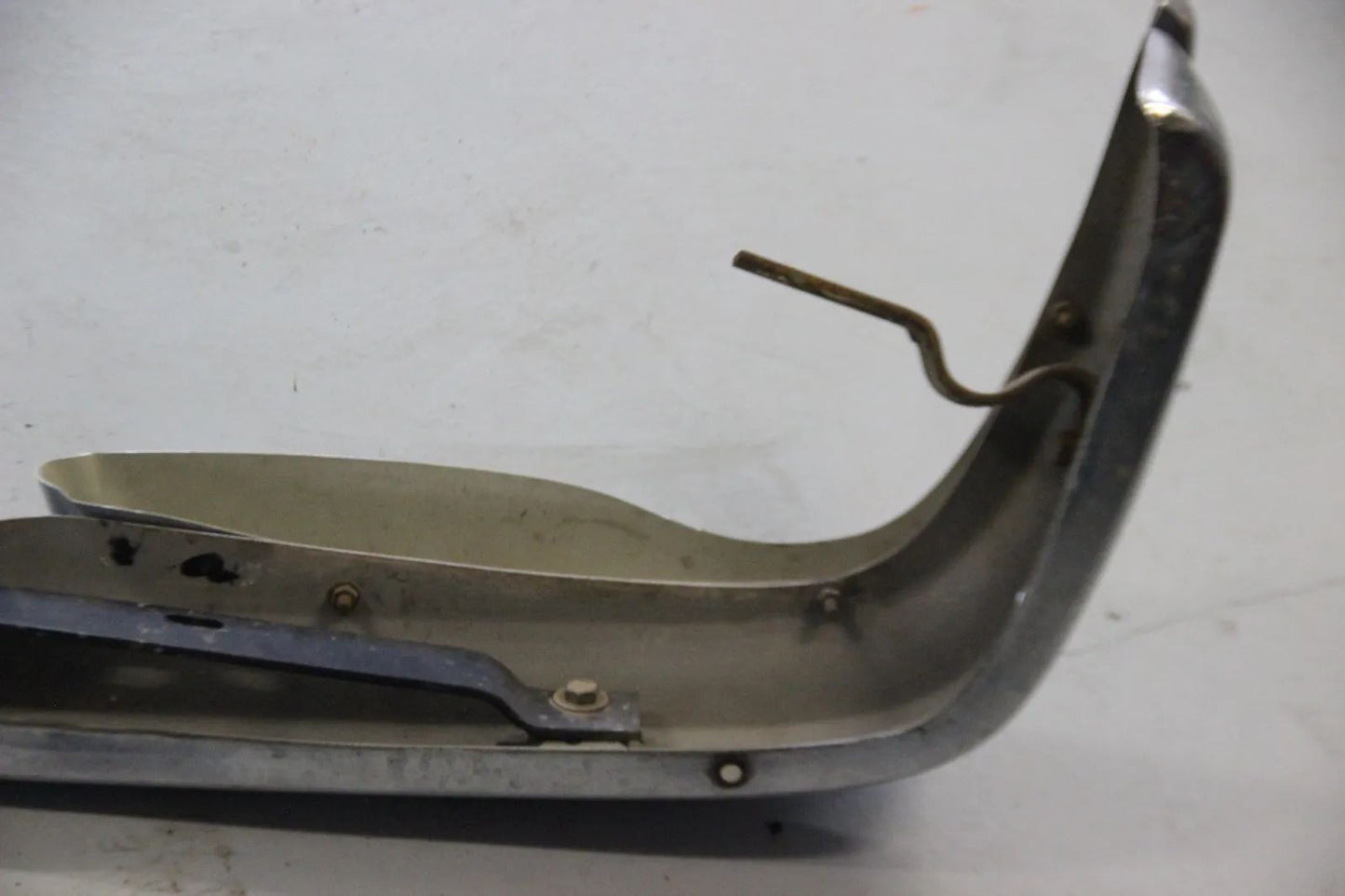 Original Mercedes W108 W109 S-Klasse Stoßstange Hinten Chrom o.Gummi Rear Bumper