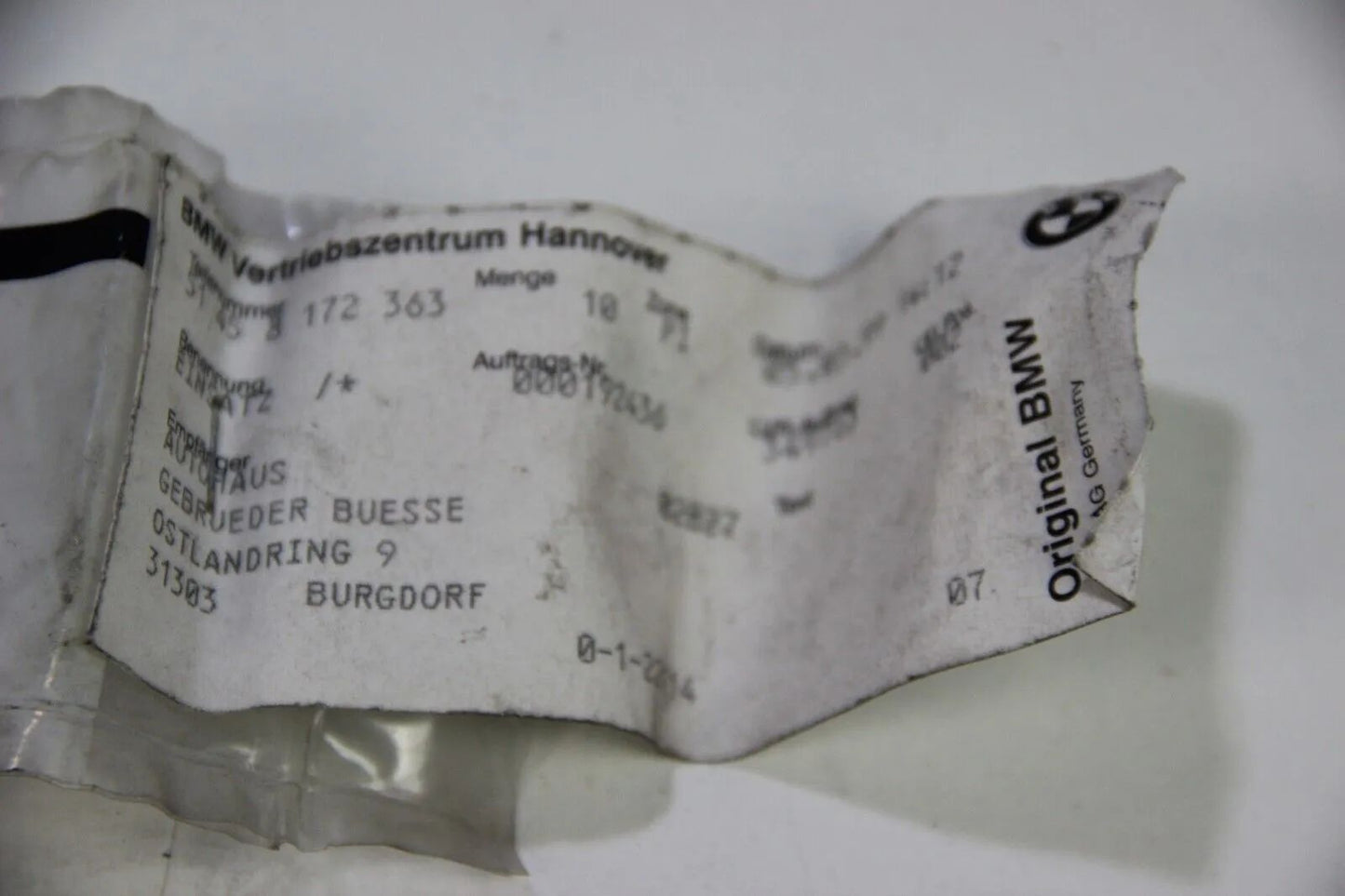 NEU Original BMW E32 E31 Einsatz Türzierleiste NOS 51458172363 Zierleiste 7er 8e